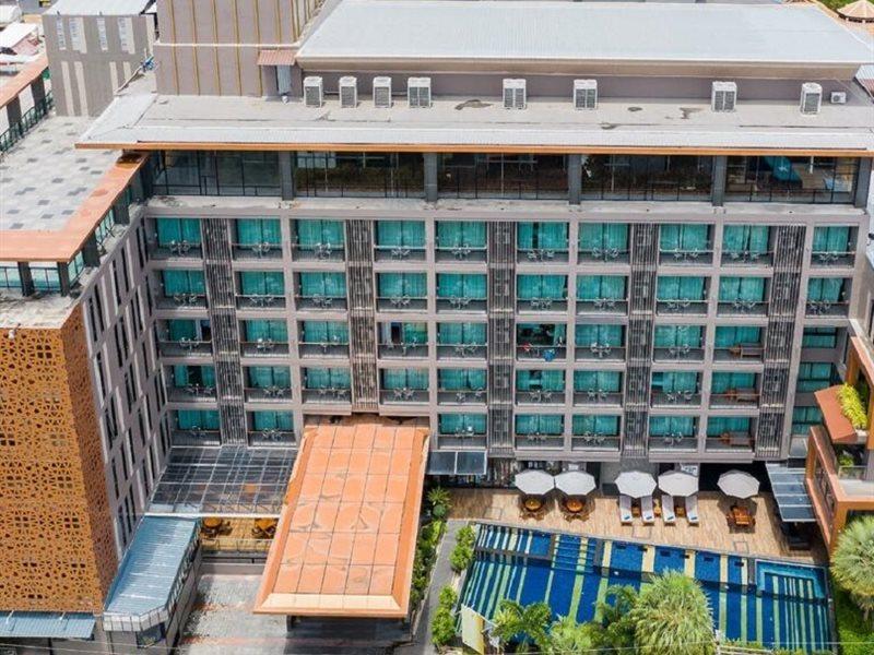 The Siamese Hotel Pattaya By Pcl Exteriör bild
